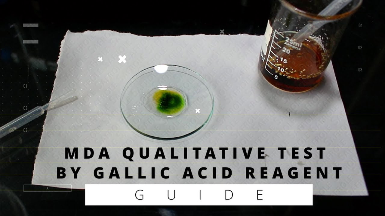 MDA Qualitative Test by Gallic Acid Reagent