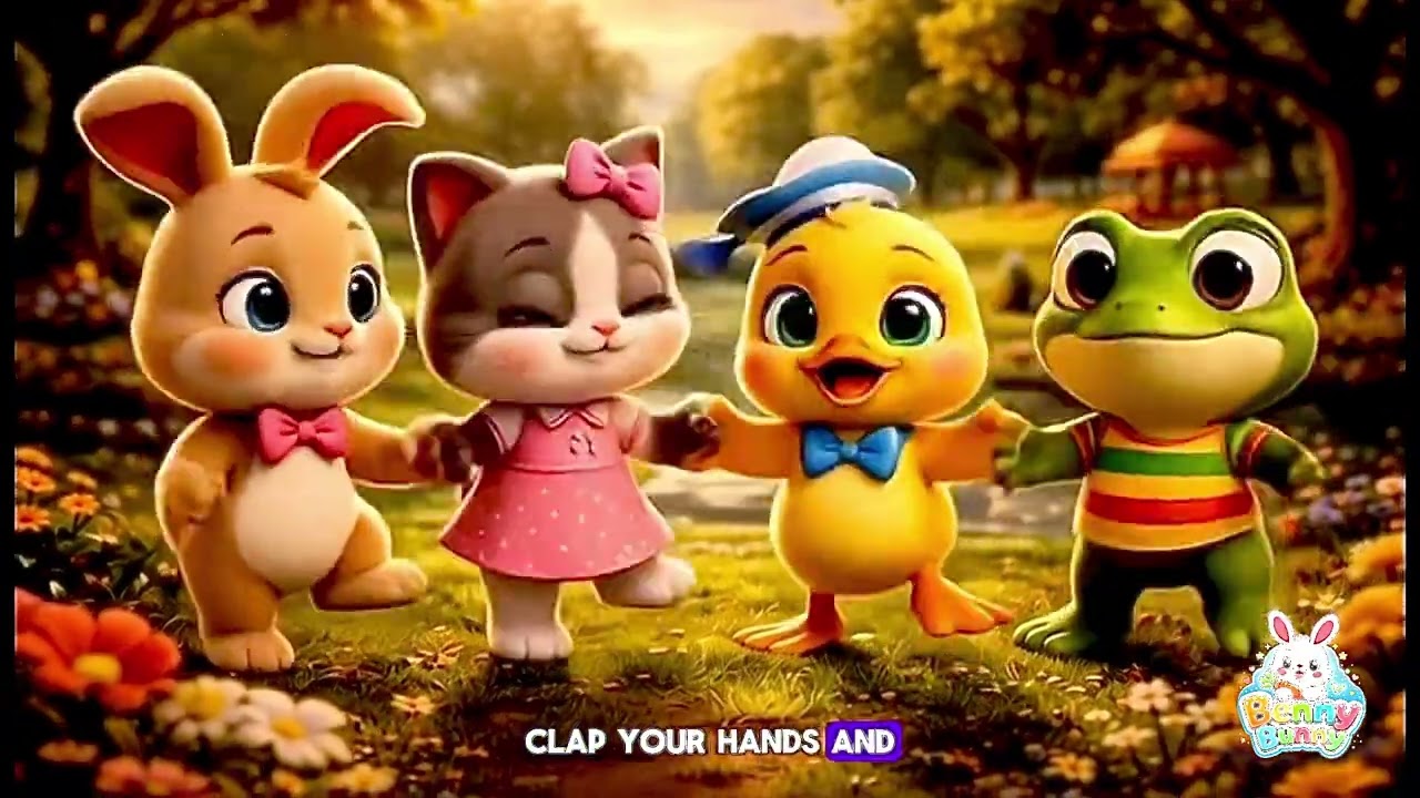 Hello Hello Dance Song | Benny Bunny Nursery Rhymes $ Kids Song