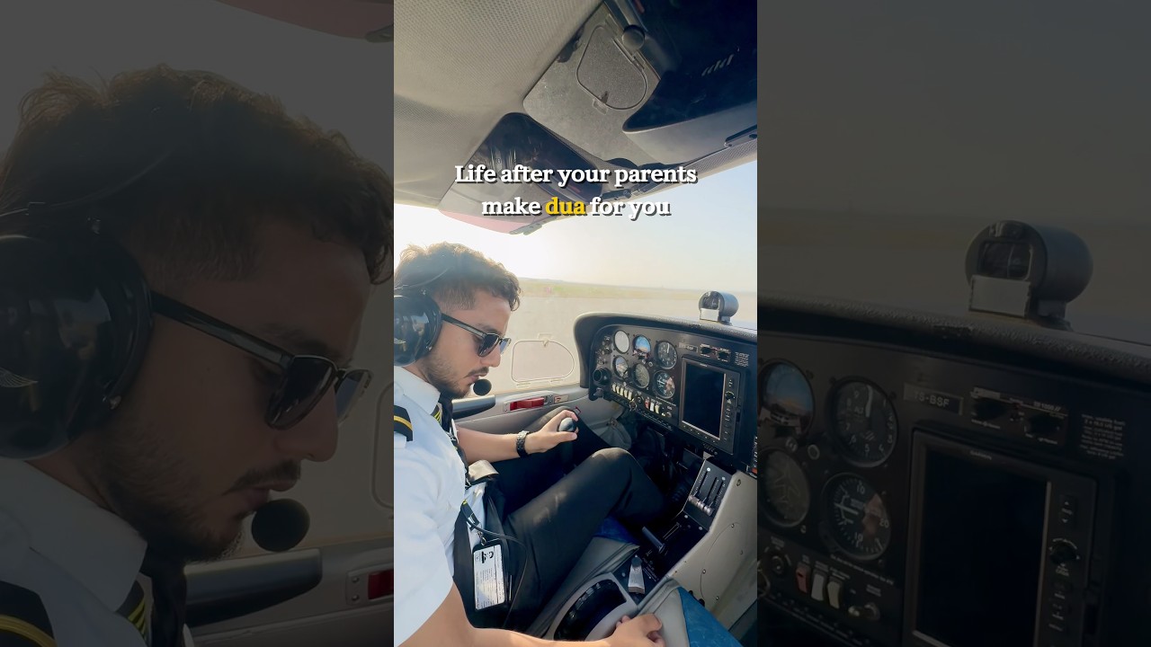Parents are the blessing 🤍#pilot #muslim #islam