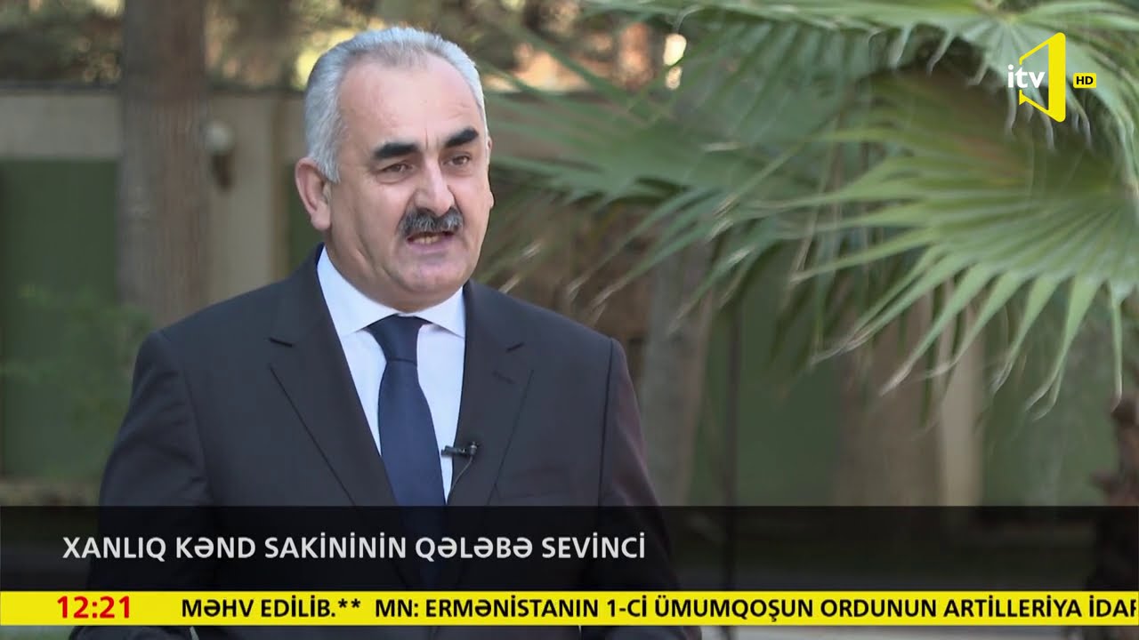 Xanlıq kənd sakininin qələbə sevinci