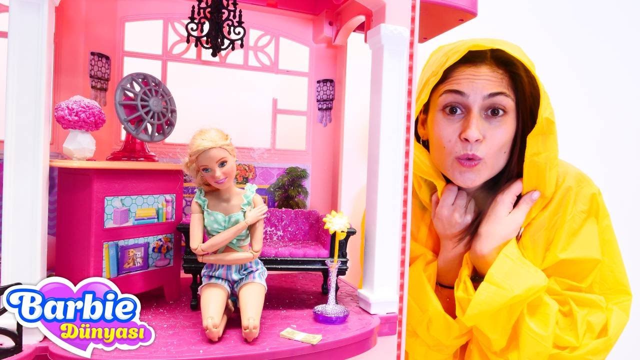 Barbie oyunları! Barbie elektrik faturasını ödeyemeyince Ayşe ve Ümit yardımcı oluyor!
