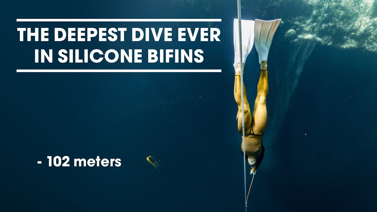 102m Deep Dive with Molchanovs CORE Silicone Fins
