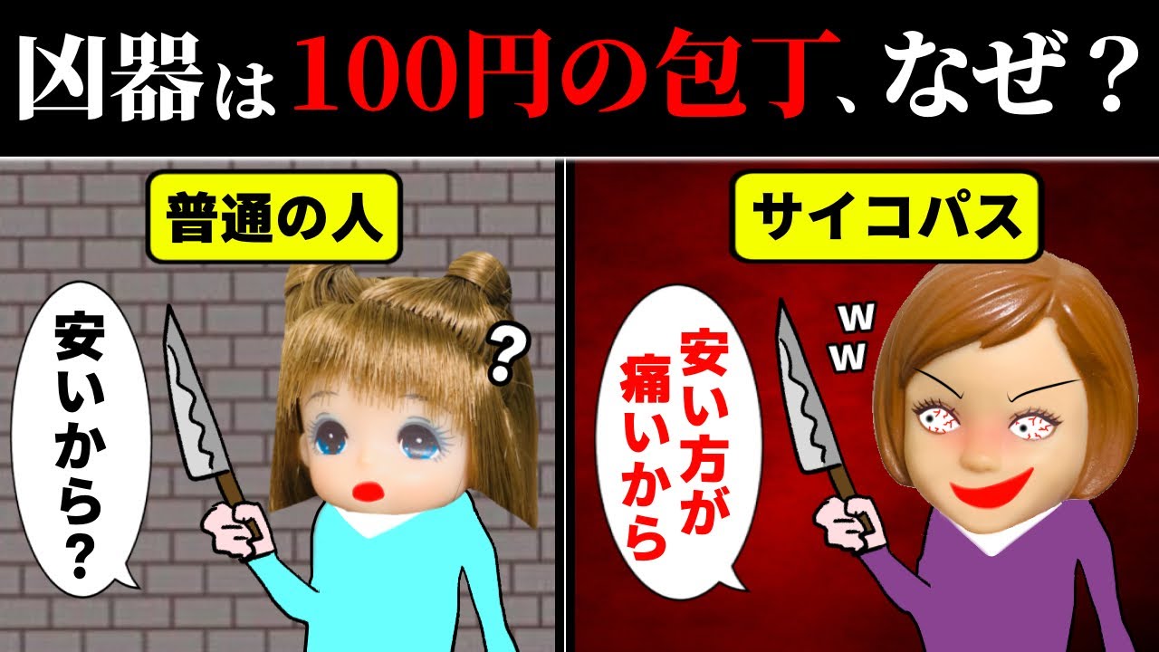 【心理テスト】正解すると危ない「サイコパス診断」をするとあの人が当てはまりました…😨
