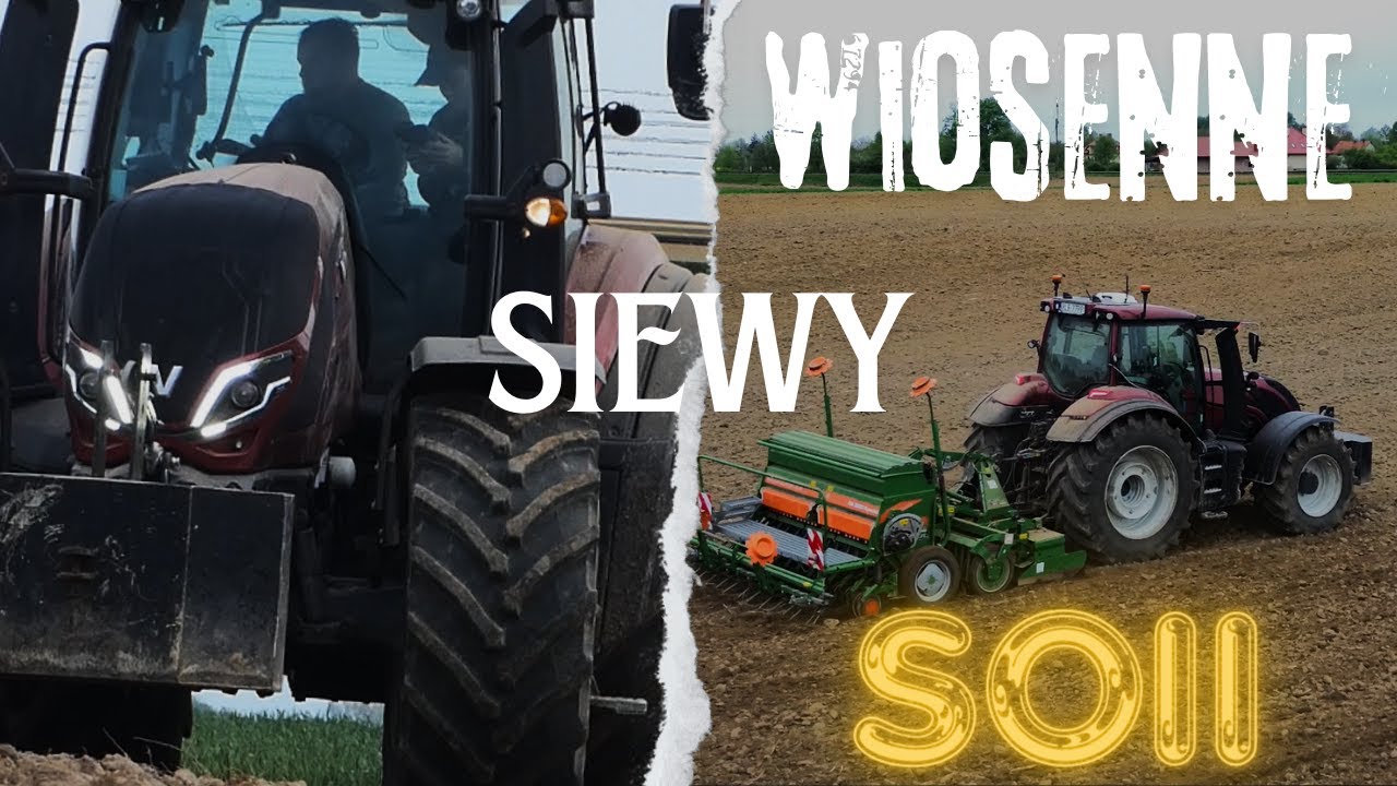 ☆ VALTRA W AKCJI! ☆ SIEW SOI 2024! ☆ PIERWSI WE WSI! ☆ VALTRA T175 VERSU & AMAZONE D9 3000 SPECJAL ☆