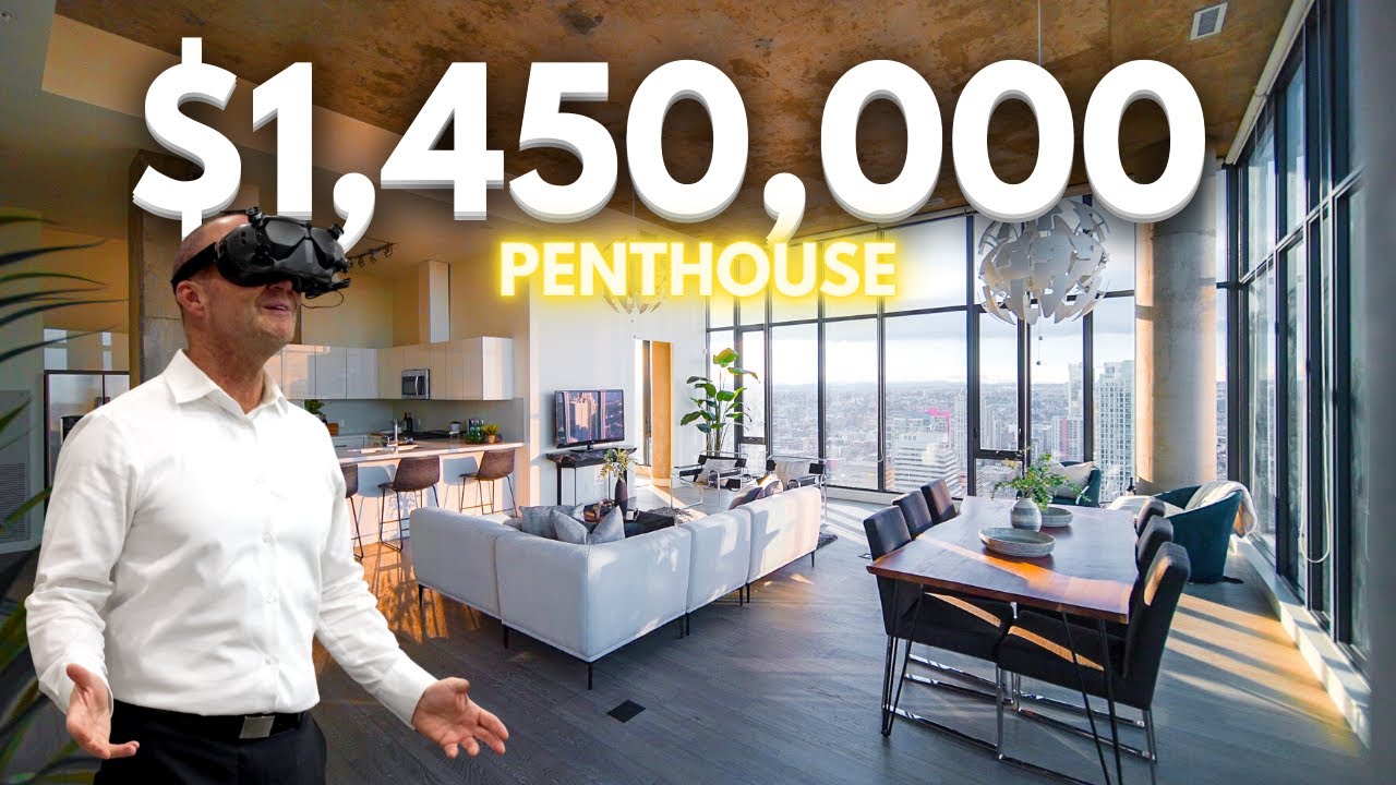 Tour a $1,450,000 PENTHOUSE in Calgary's Beltline. A POV look at the top of 6th And Tenth condo!