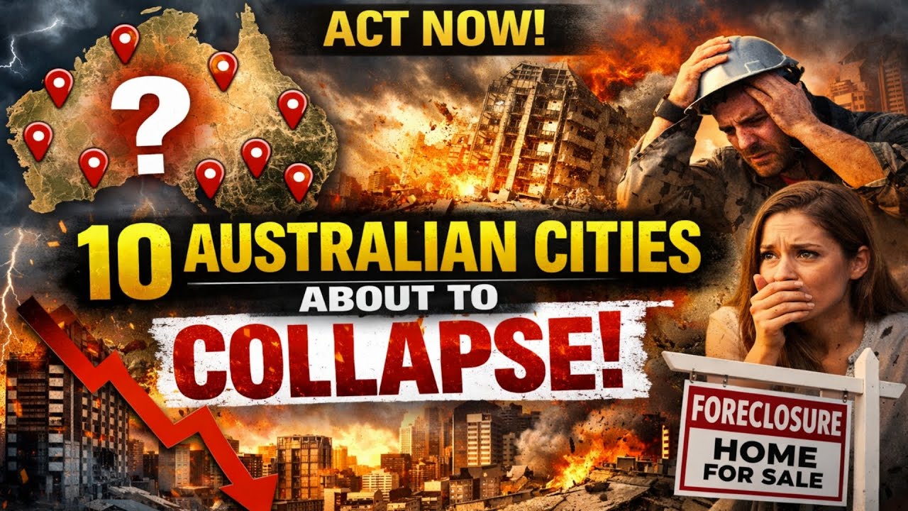 These 10 Australian Cities Are Most Likely to Collapse First When Recession Hits