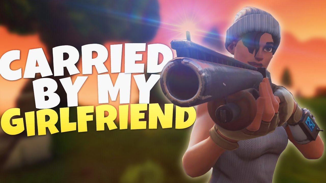 CARRIED by my GIRLFRIEND! - PC Fortnite Duos Gameplay w/ Amber!