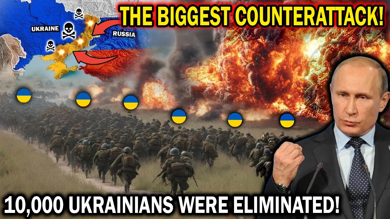 Finally! Russians launched all-out attack to Donetsk- Then Ukrainians left corpses trench and fled!