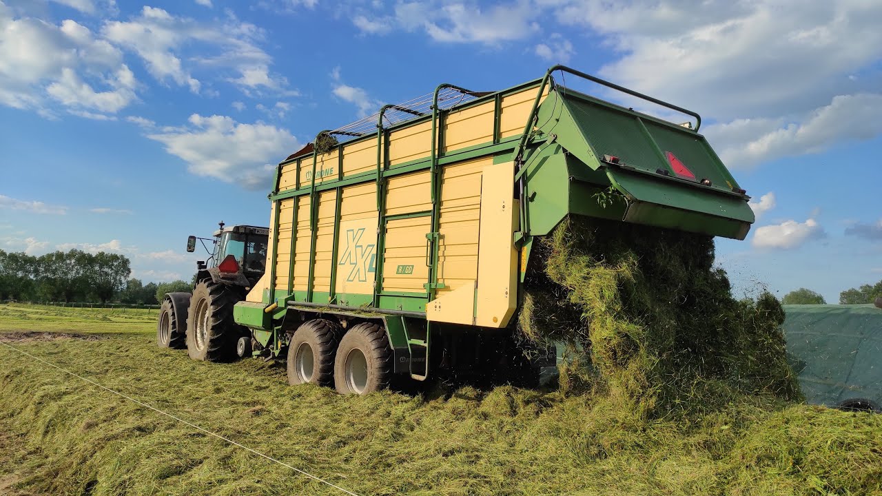 Zbiór Trawy 2022☘️ KUCHAREK TEAM🚜 NOWY NABYTEK🔥KRONE XXL🚜