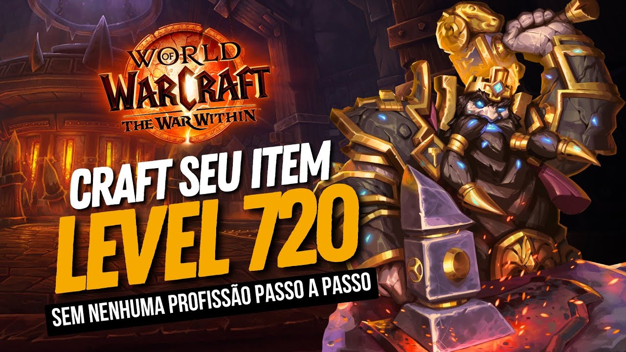 WoW Craft Ilvl 720 sem Profissão - Guia Fácil!
