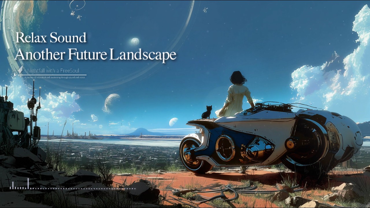 Another Future Landscape　012🌕/Where the Wind Leads /Deep Ambient for  Study [44min]#future ＃Ambient