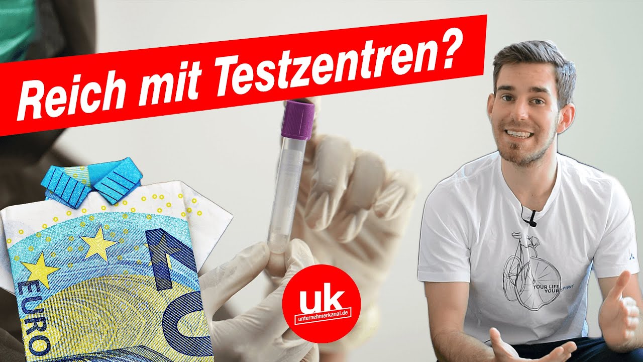 Testzentrum er&ouml;ffnen und Millionen verdienen? Steuergelder richtig abstauben! [Gesch&auml;ftsidee]