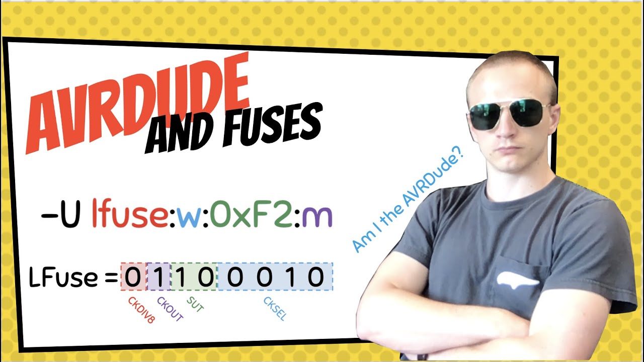 Bare-Metal MCU #5 - AVRDude and fuses