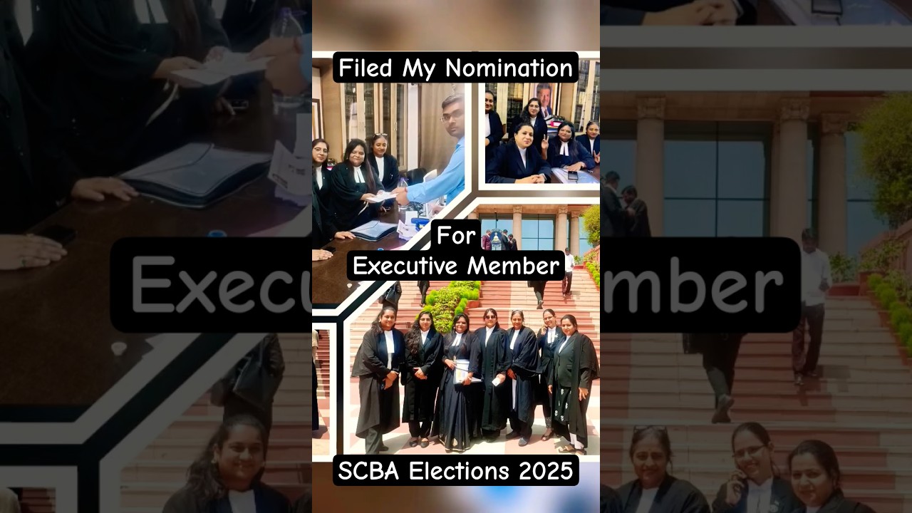 Filed My Nomination 4 Executive Member #scba #election #2025 #motivation #win #inspiration #politics