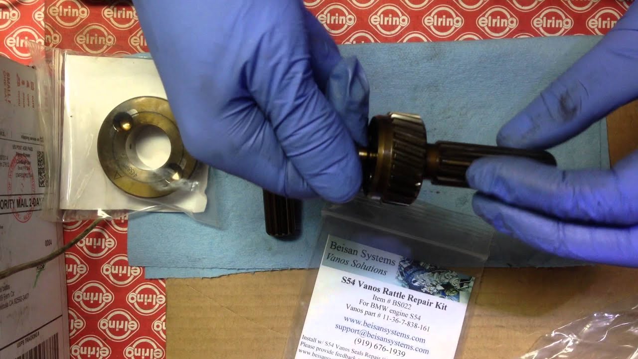 Beisan System BMW S54 Vanos Rattle Kit - splined shafts rebuild