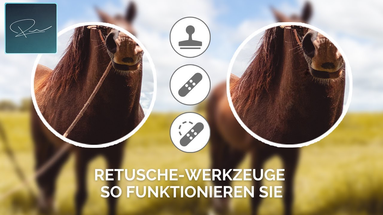 Richtig anwenden #Kopierstempel #Reparaturpinsel #Bereichsreparatur-Pinsel in #Photoshop