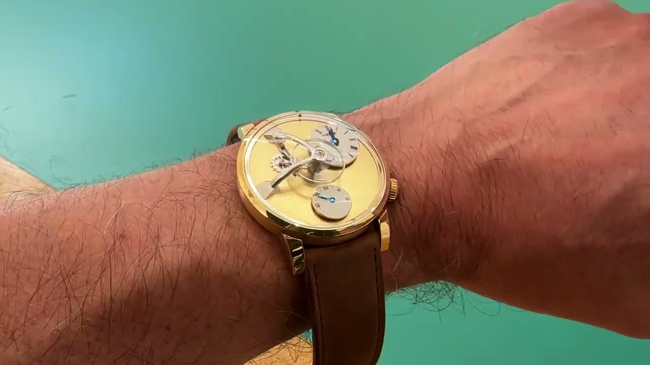 #125 MB&F Legacy Machine 101 Gold - Watch I like whilst I was at Geneva Watch Days