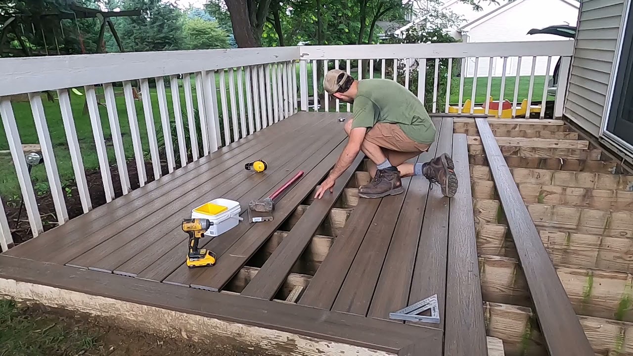 Deck Job: Replacing Wood with Composite