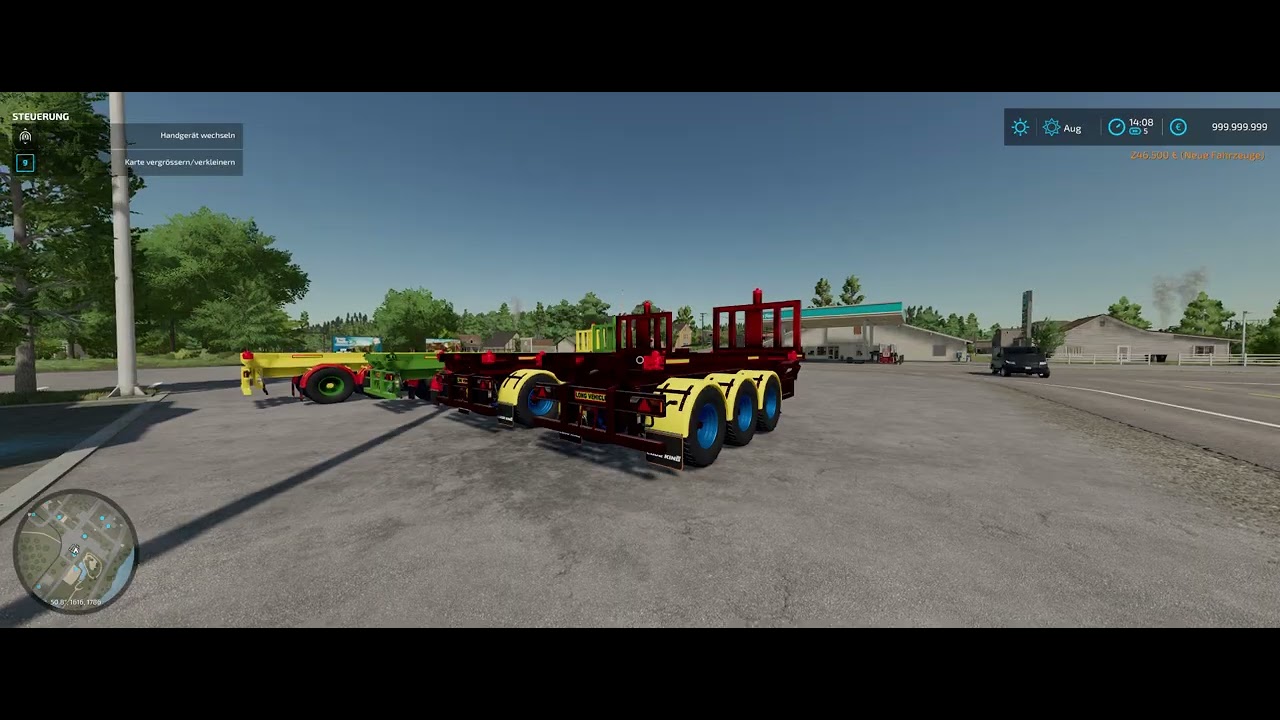 Farming Simulator 22 modreview. Tipping Container Trailer Pack