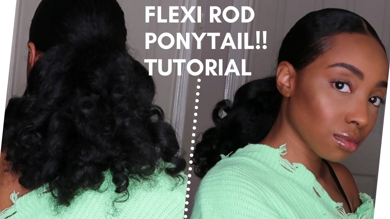 HOW TO! | FLEXI ROD PONYTAIL TUTORIAL | Melissa Nicole|