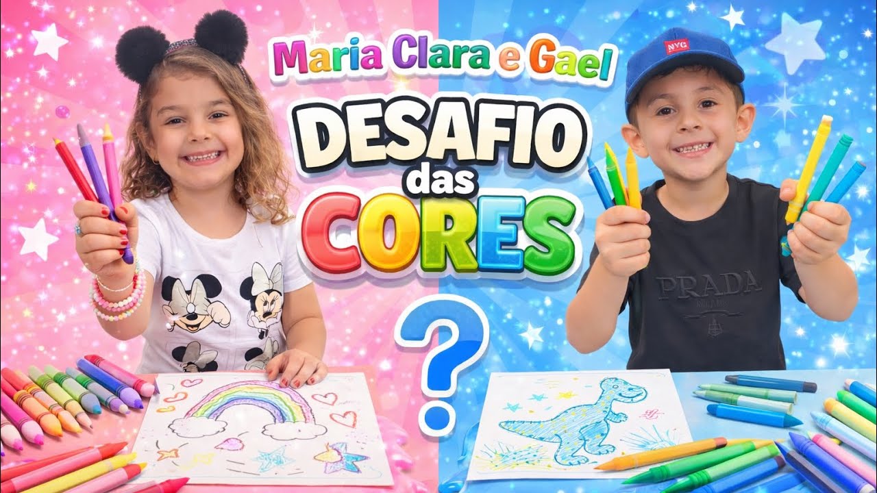 Desafio das cores quem será que venceu? #desafiodascores #desafioinfantil #atividadeinfantil #cores 