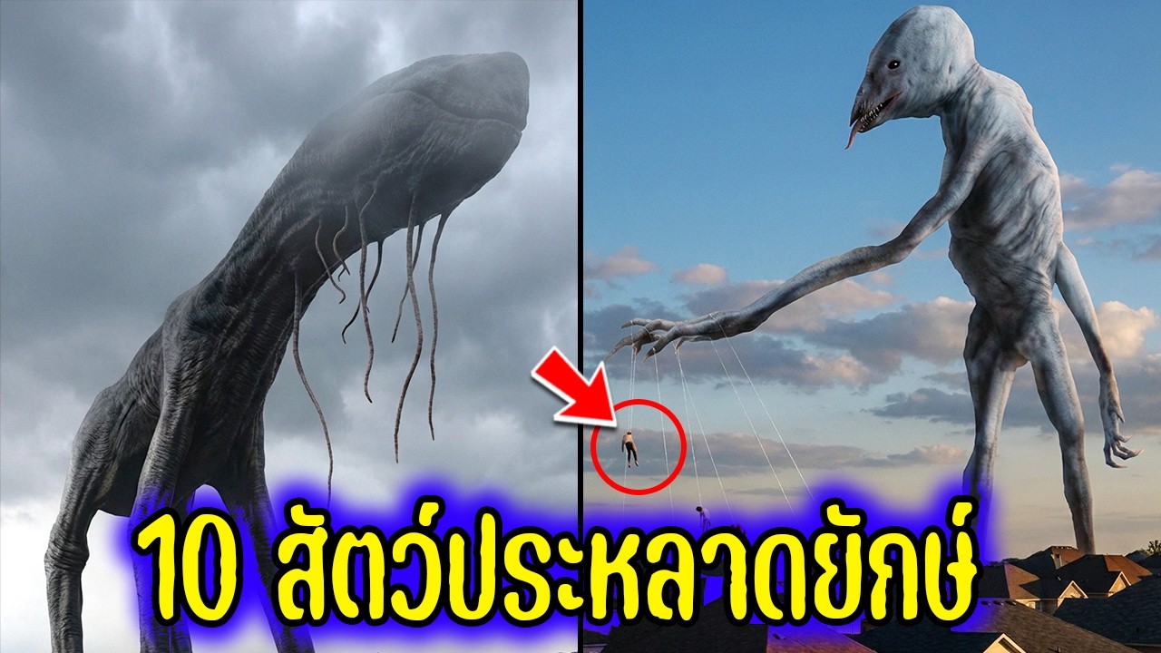 10 สัตว์ประหลาดขนาดยักษ์ EP.1-10 รวมมิตร | OKyouLIKEs