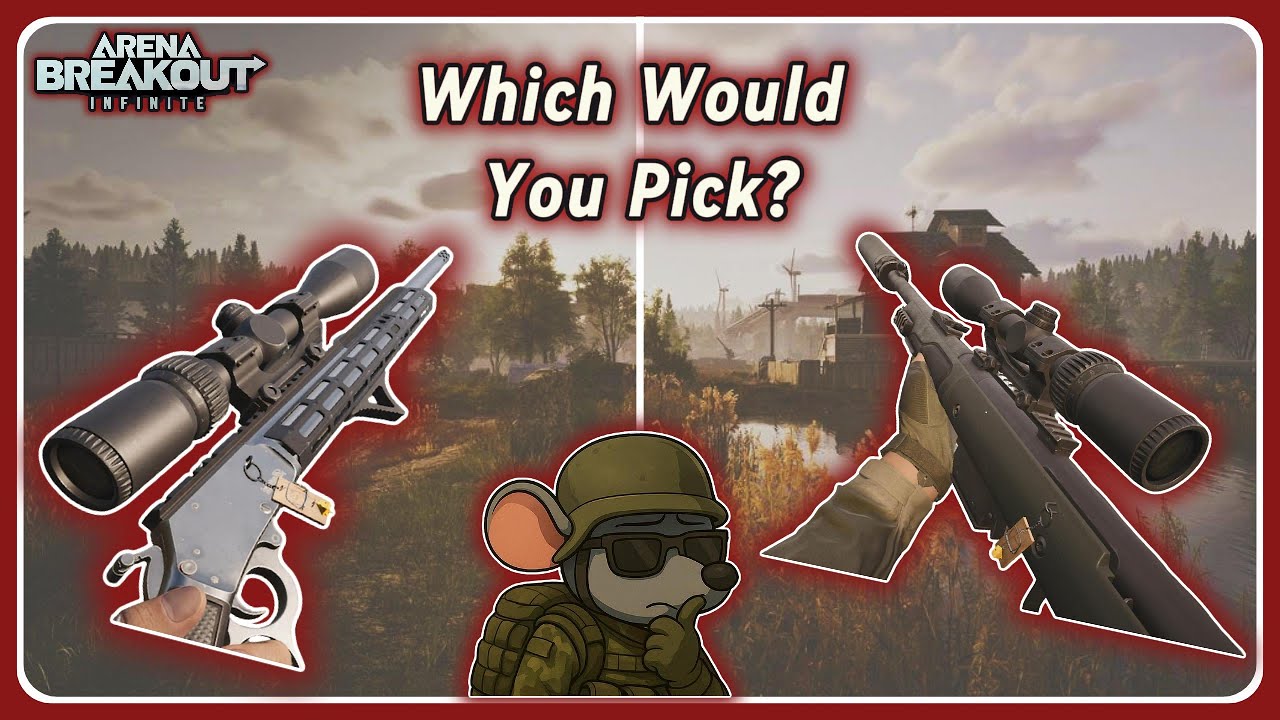 Which One Would You Choose? SJ vs ML Rifle!!! | Arena Breakout Infinite