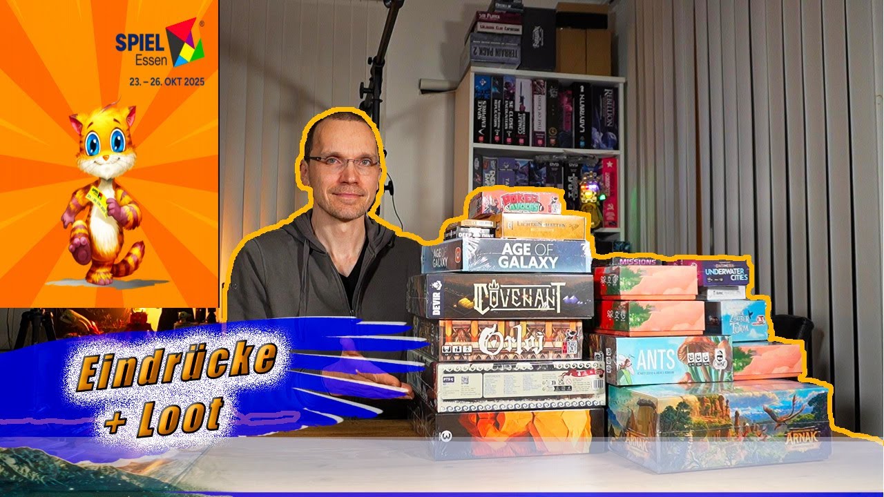 [ Spiel Essen 2025 - Eindrücke & Loot]