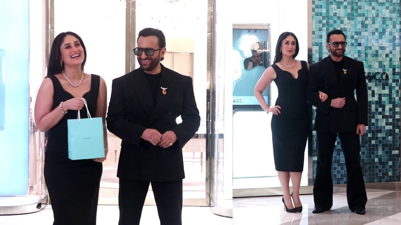 Kareena Kapoor And Saif Ali Khan Valentine Day Celebration At At Tiffany & Co
