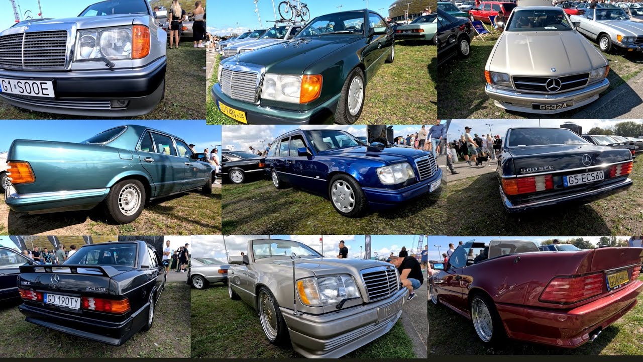 Mercedes Meet 2024 Spot Trójmiasto Part 1 '80 & '90 