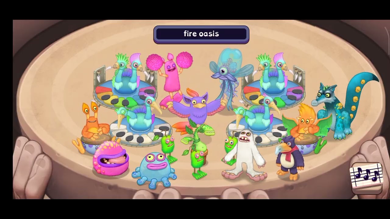 Fire oasis | MSM composer kurang beberapa monster nih