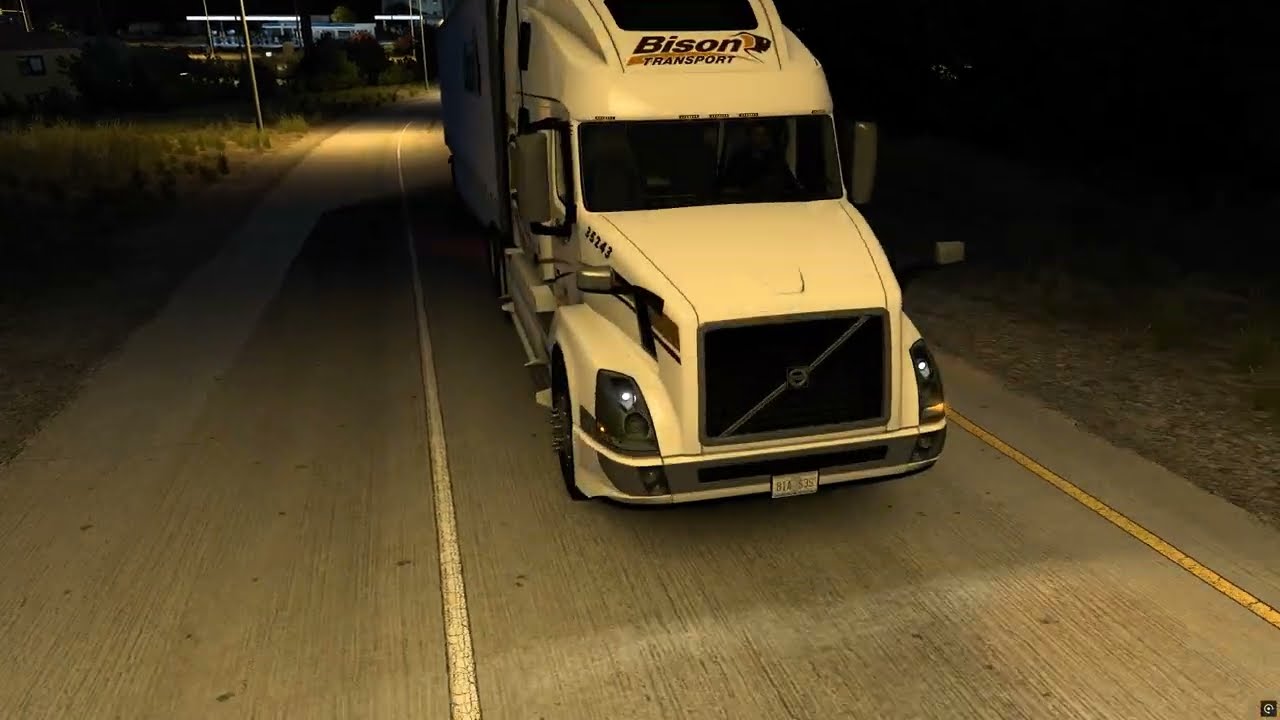 American Truck Simulator /4K 🦬 Transport 📍 Salina 🍿 🐔 