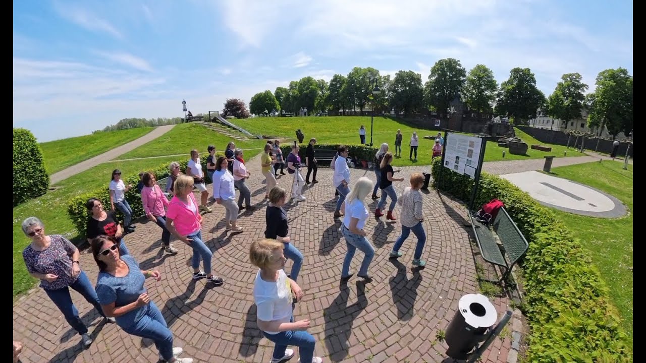 #linedanceflashmob2025 - Millfield Dancer Kleve – Bar Song – Im Skulpturenpark Rees (D)