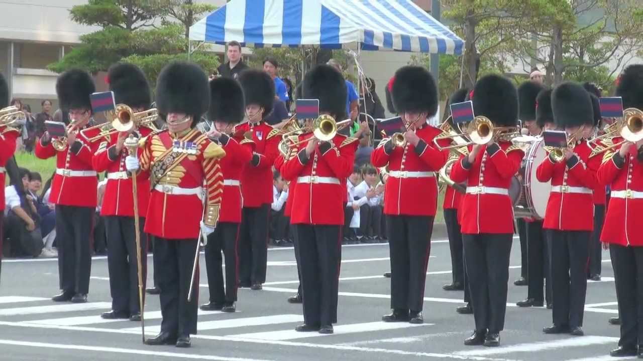 The Coldstream Guards in Hinode, Japan (1/2) 浦安復興祭