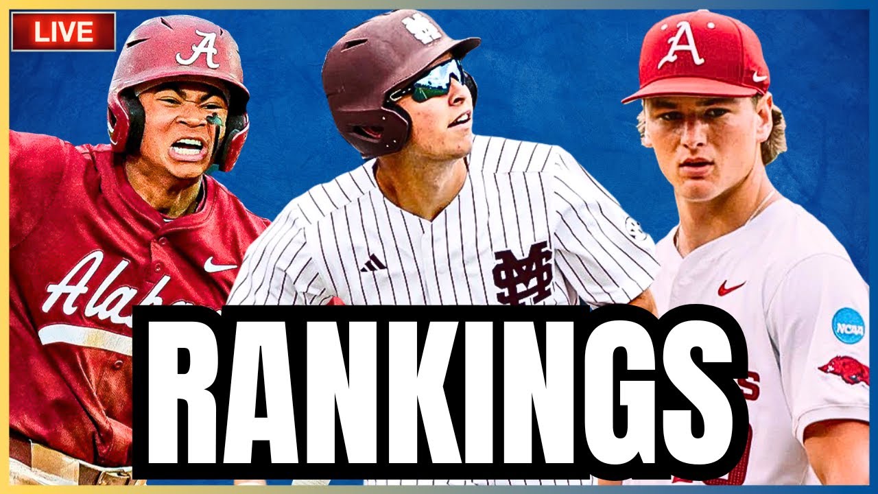 The Top 10 HITTERS & PITCHERS In SEC Baseball For 2026...