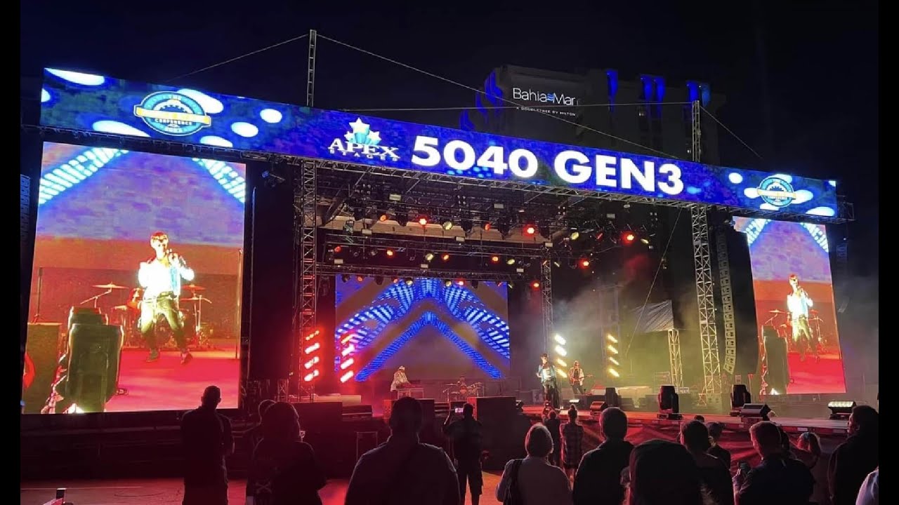 Apex Mobile Stages... in Action!