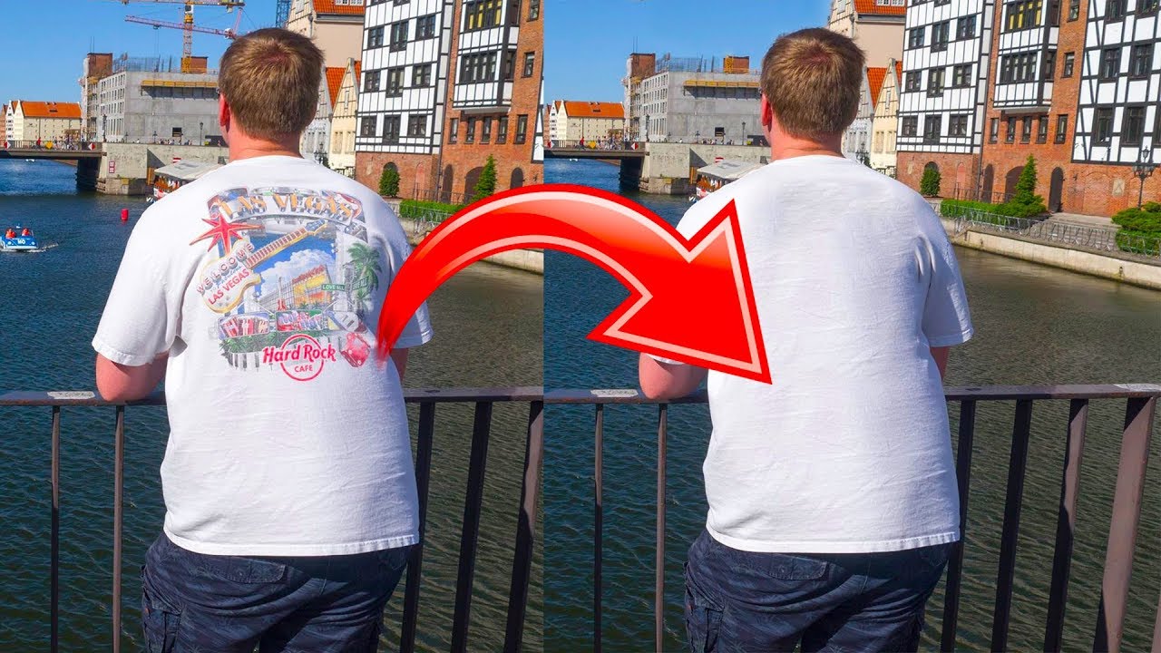 Cut out UNWANTED Items in Your Pictures in Photoshop! (Easiest Method)