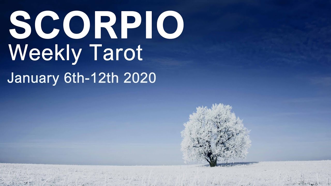SCORPIO WEEKLY TAROT READING  