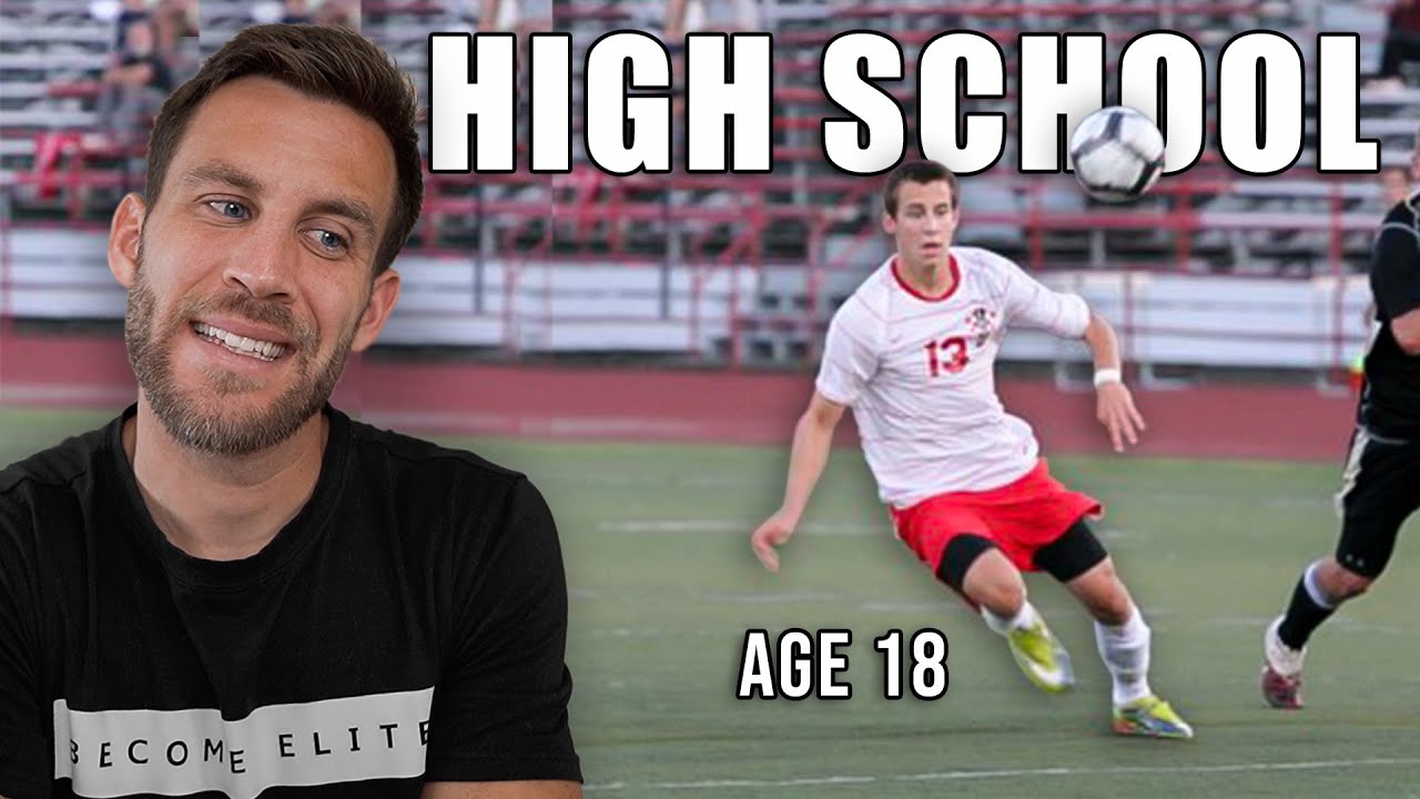 Pro Soccer Player Reacts to his High School Highlight Video