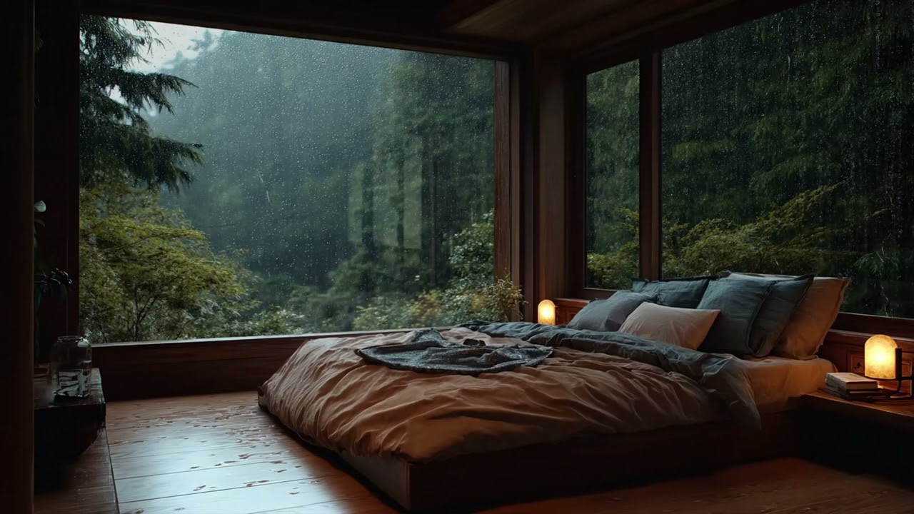 Calm Your Mind with Relaxing Piano and Rain Sounds for Deep Sleep