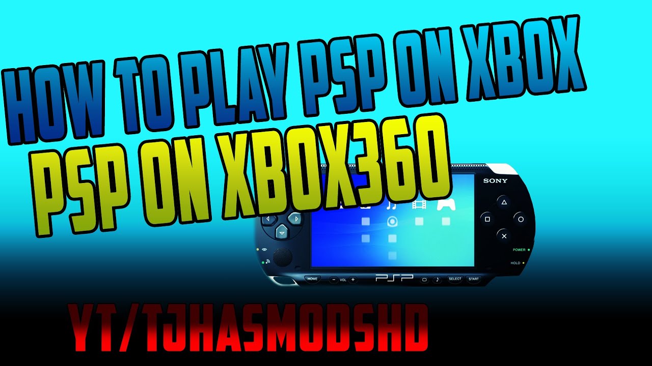 Как играть: игры для PSP на XBOX360! (Только JTAG/RGH/Dev)