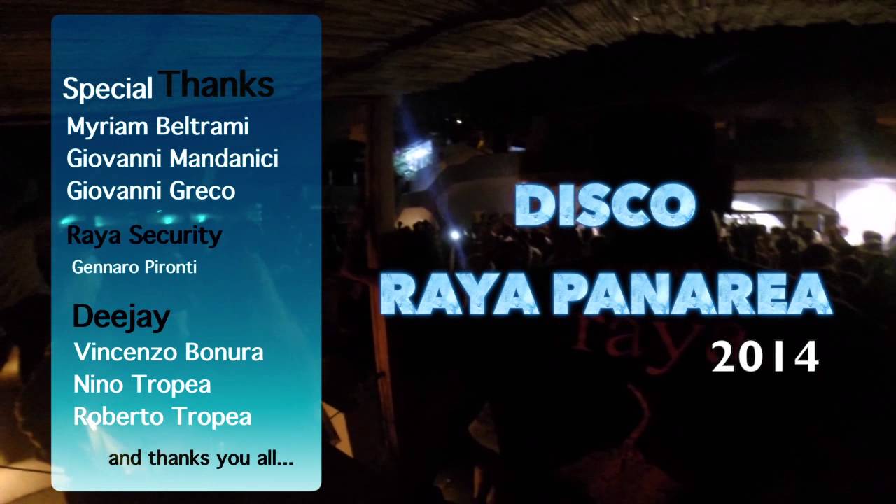 Disco Raya Panarea 2014