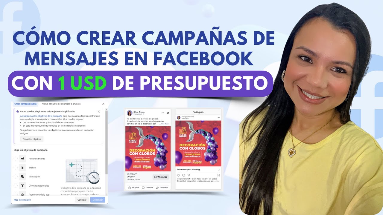 CÓMO CREAR CAMPAÑAS DE MENSAJES EN FACEBOOK 2024💲