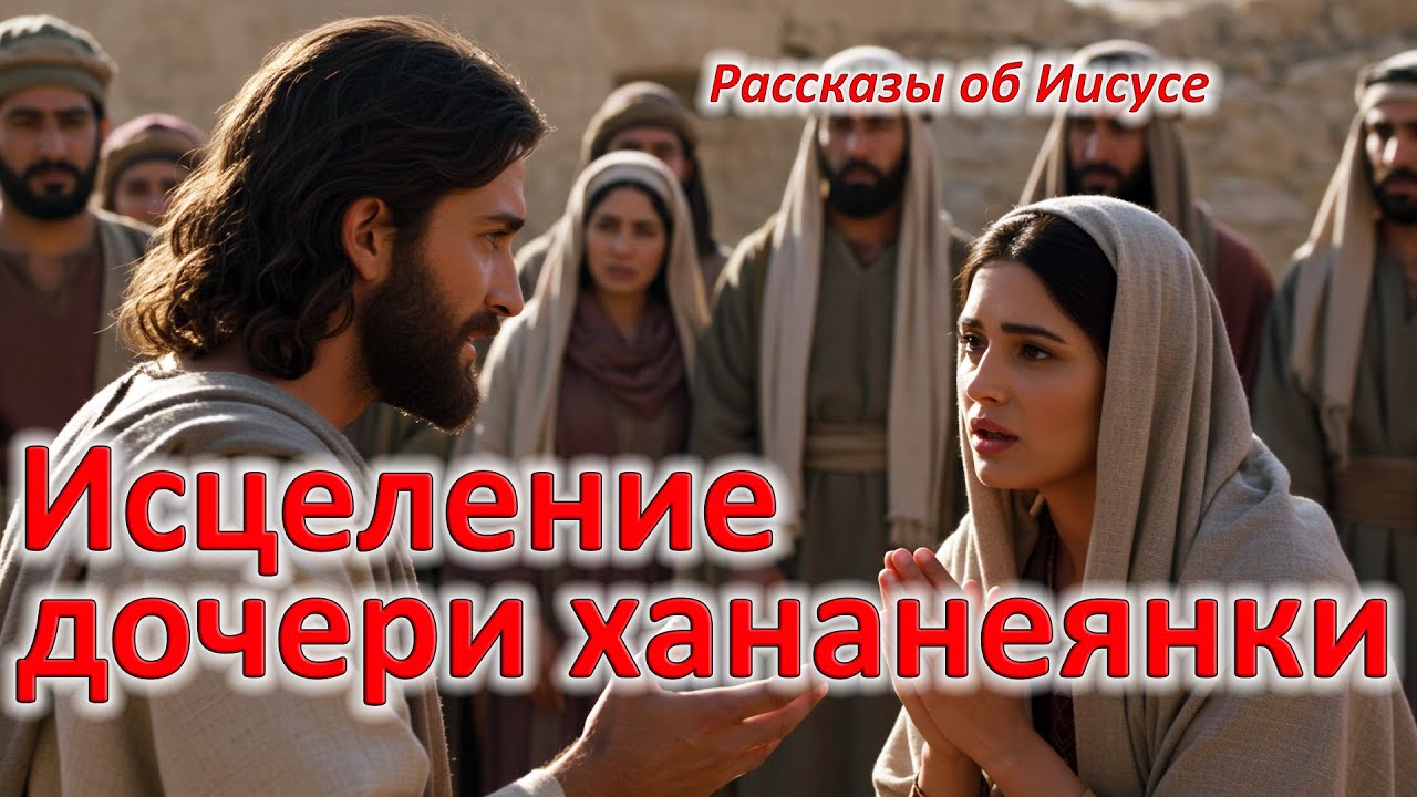 42. Исцеление дочери хананеянки | Рассказы об Иисусе