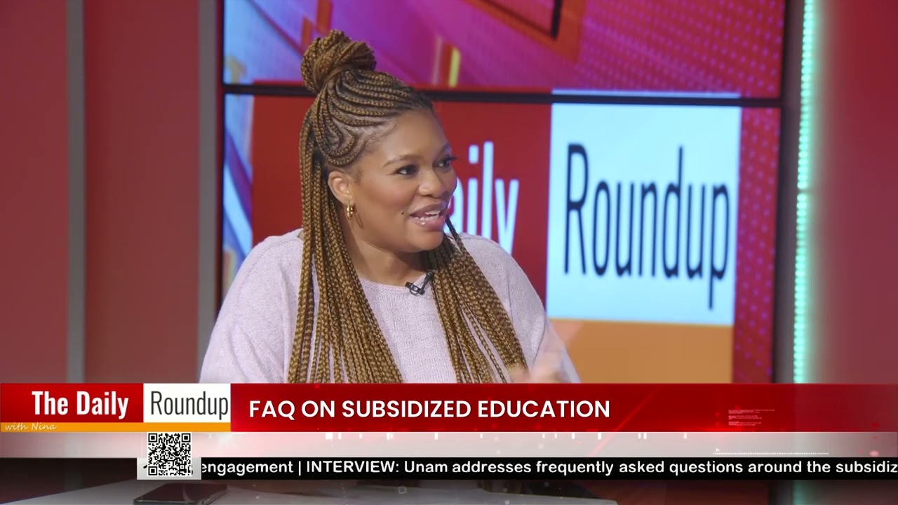 THE DAILY ROUNDUP WITH NINA | FAQ on subsidised education - nbc