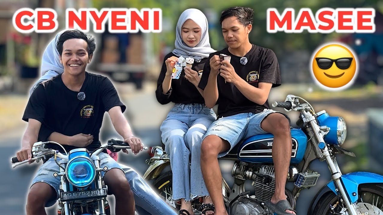 Pertama Kali Naik CB !! Zulfa Lanang & Mbak Putri Cie.. Ciee🤪