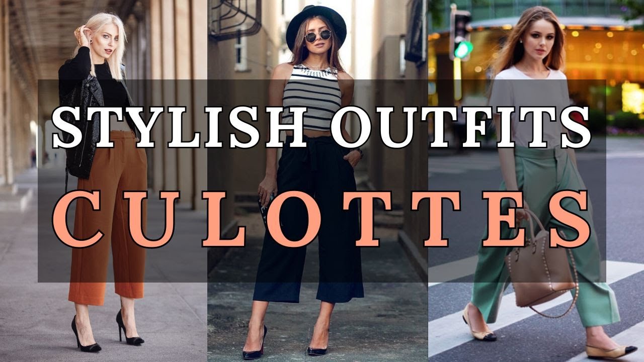 Stylish Culottes Outfit Ideas | Elevate Your Fashion Game with Versatile Style | 2024 Fashion Trends