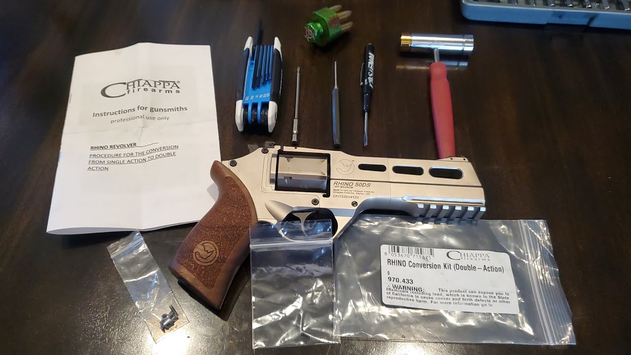 Полная установка комплекта для преобразования ЦАП Chiappa Rhino 50ds