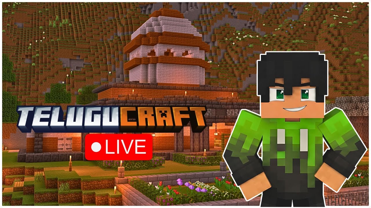 🔴Tiime to Chill in Telugucraft  | Live Steam | Hi Tech Gamer ✅