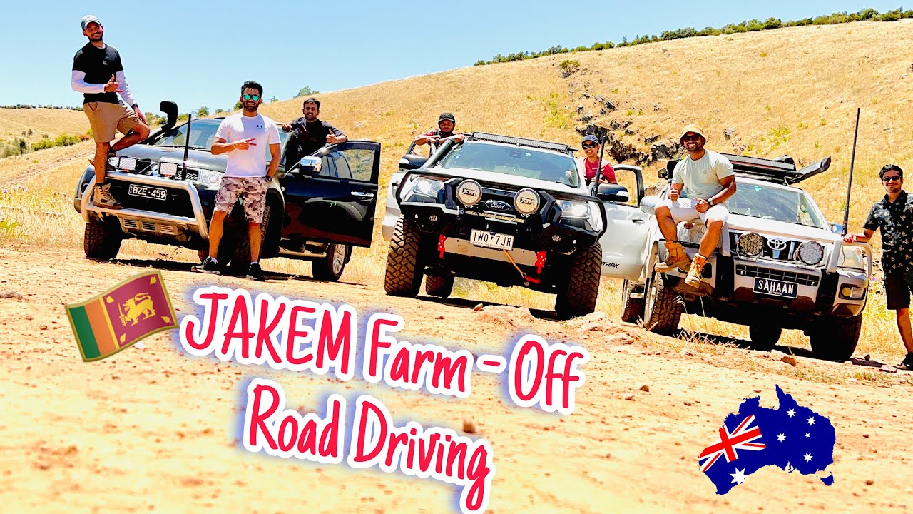 JAKEM Farm 🛻💨😱- 4WD in Adelaide🇦🇺